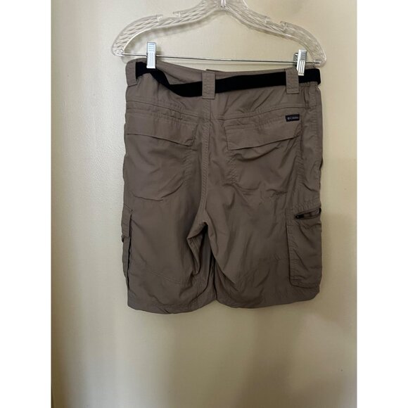 Columbia Mens Cargo Shorts Sz 32 Nylon Quick Dry Belt Hiking Outdoors Gorpcore - Picture 5 of 10